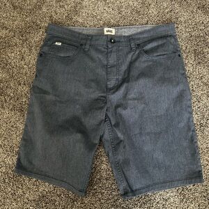 Vans Blue Jean Shorts Casual Style